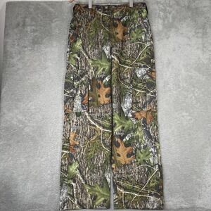 Mossy Oak Cargo Pants Mens 32x32 Brown Obsession Camo Hunting Gorpcore